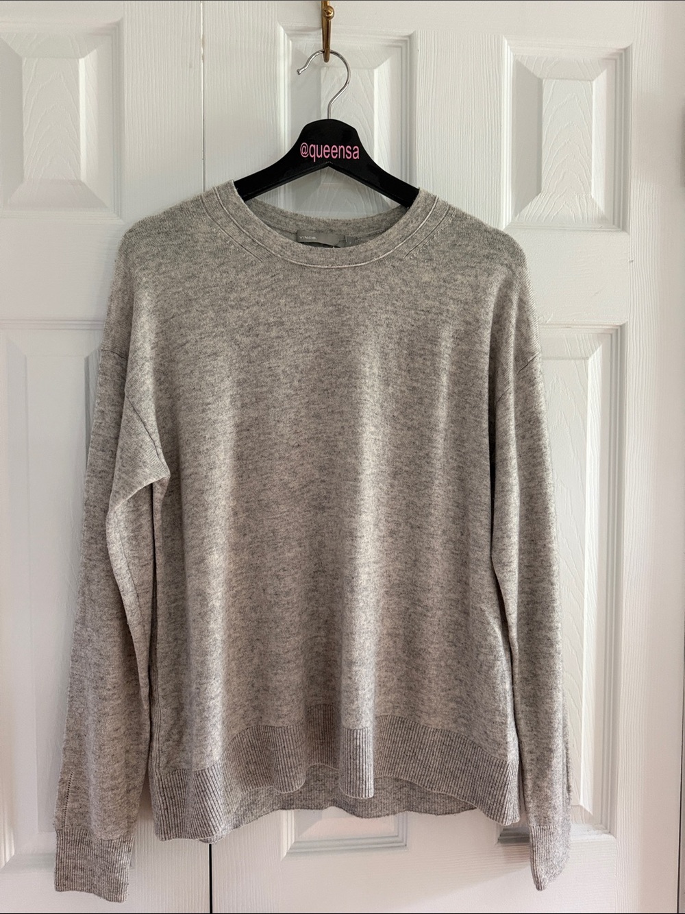 Vince Wool Cashmere Blend Pullover Sweater Size M
